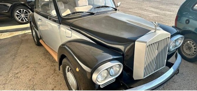Культовый VW Beetle получил обвес в стиле роскошных Rolls-Royce