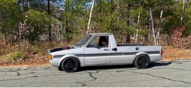 Этот пикап Volkswagen с мотором от мотоцикла Hayabusa воет по-зверски