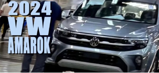 В Сети представили обновленный пикап Volkswagen Amarok 2024 года