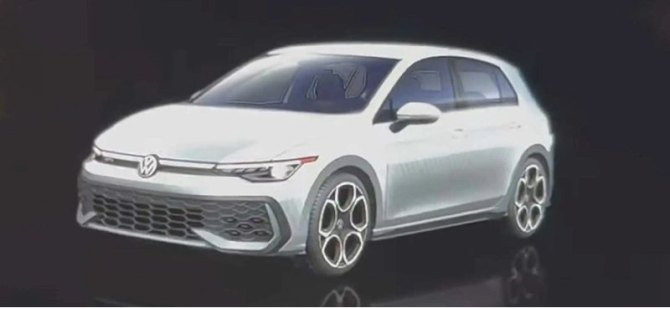 Знакомьтесь, это «заряженный« хэтчбек Volkswagen Golf GTI 2025 модельного года