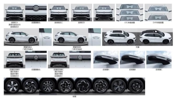Tiguan L Pro визуально является точной копией более короткого европейского Tiguan, точно так же,…