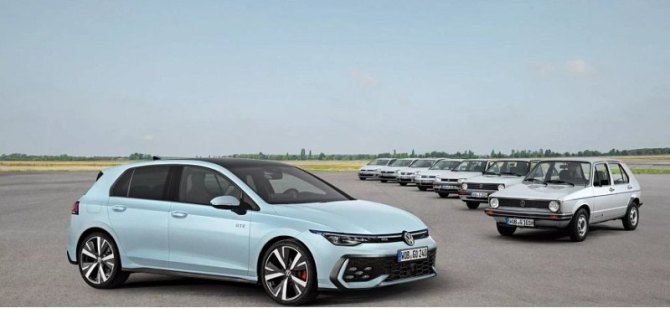 Volkswagen представил культовый хэтчбек Golf выпуском обновленной версии MK8.5