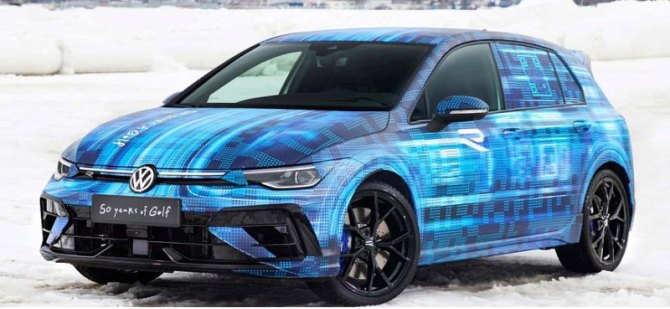 Посмотрите на новую версию мощнейшего Volkswagen Golf R