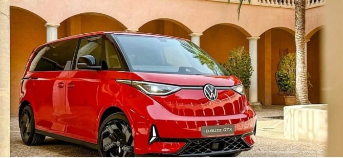 Представлен первый двухмоторный фургон VW ID.Buzz GTX мощностью на 335 л.с.