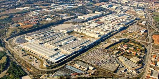 Строящийся завод Volkswagen для электромобилей в Испании