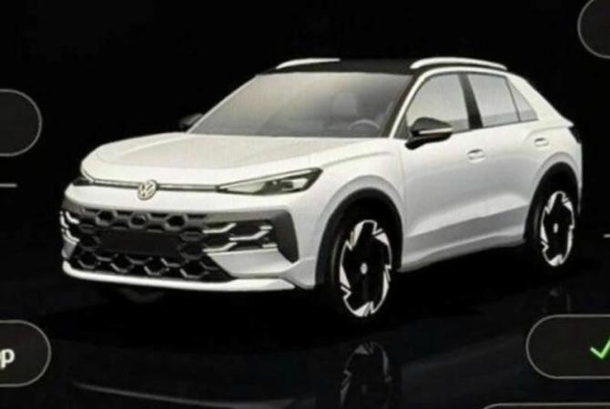 Утекший в Сеть снимок нового поколения VW T-Roc