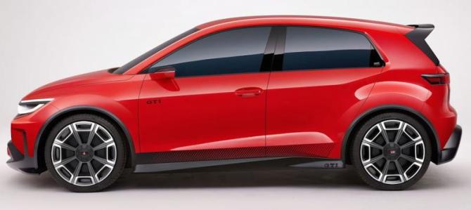 Концептция хэтчбека VW ID.2 GTI