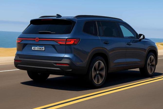 Неофициальный рендер внедорожника VW Amarok