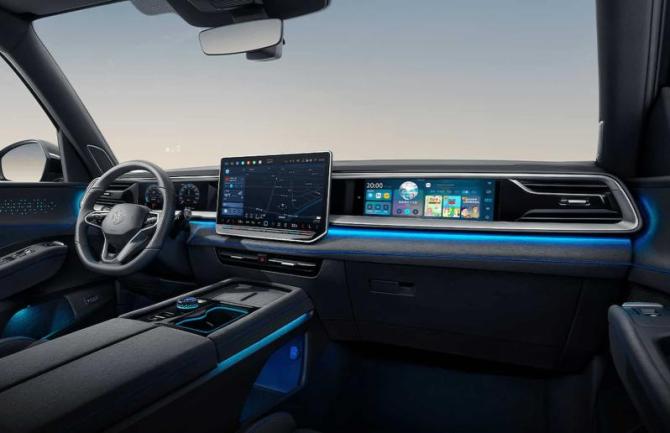 Неофициальный рендер интерьера внедорожника VW Amarok
