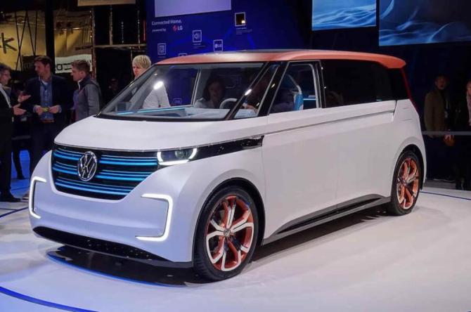 Концепция VW Budd-e 2016