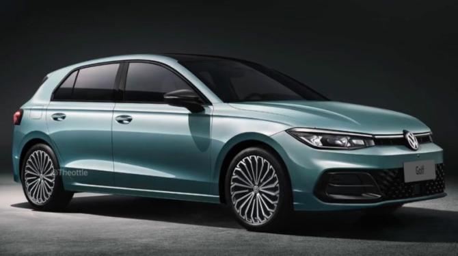 Volkswagen Golf нового поколения (неофициальный рендер)