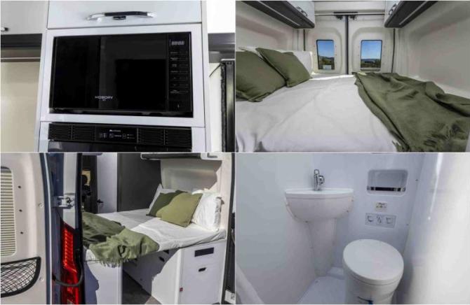 Кемпер Кемпер LDV Deliver 9 внутри