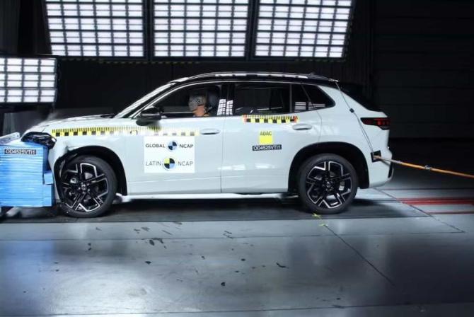 Краш-тест актуального поколения VW Tiguan