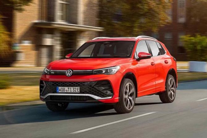 Volkswagen Tiguan актуального поколения