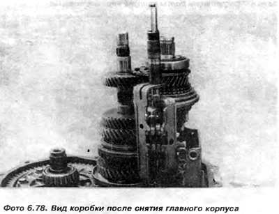 1 конкавна подлошка; 2 - Игличасти лежај 1. степена преноса; 3 - зупчаник 1. степена преноса; 4 -…