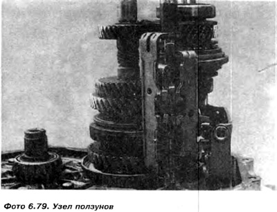 1 конкавна подлошка; 2 - Игличасти лежај 1. степена преноса; 3 - зупчаник 1. степена преноса; 4 -…