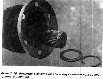 35. Скините конкавну опружну подлошку 7 са осовине 9, пазећи да је конкавна страна усмерена ка…