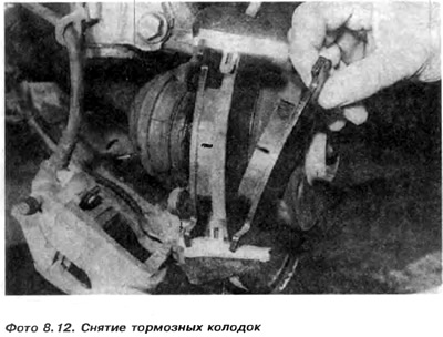 1 - засцярога; 2 - якая фіксуе зашчапка; 3 - які фіксуе ніт; 4 - рама заціску; 5 - якая фіксуе…
