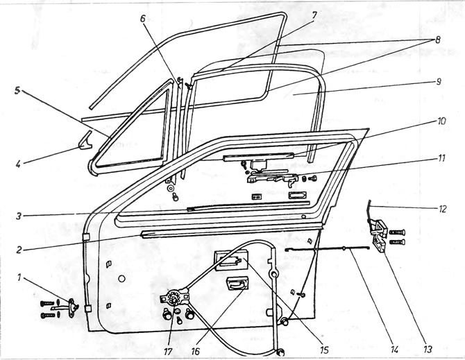 Как разобрать дверь гольф 4 Volkswagen Golf 1984-1993: Door glass (Body / Body and equipment) VWmanual.ru