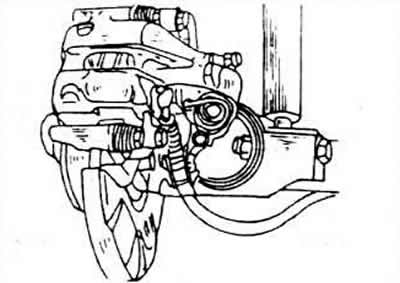 Place the rear of the car on jack stands and remove the rear wheels.