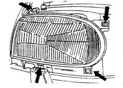 Installation is carried out in the reverse order of dismantling. After installing the headlight…