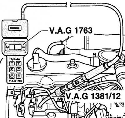 4. Remove all glow plugs.