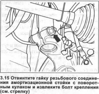 Замена передних амортизаторов гольф плюс