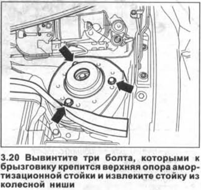 Замена передних амортизаторов гольф плюс