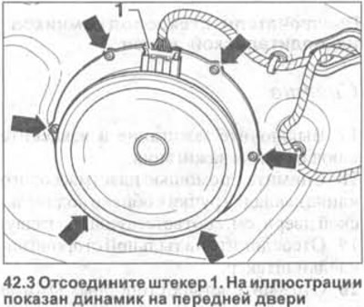 3. Искључите утикач 1 (погледајте илустрацију).