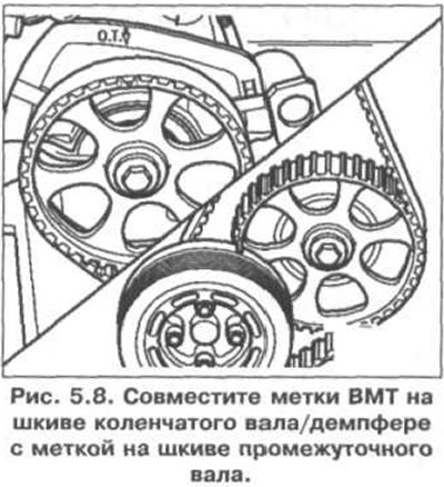 Двигатель adz замена грм