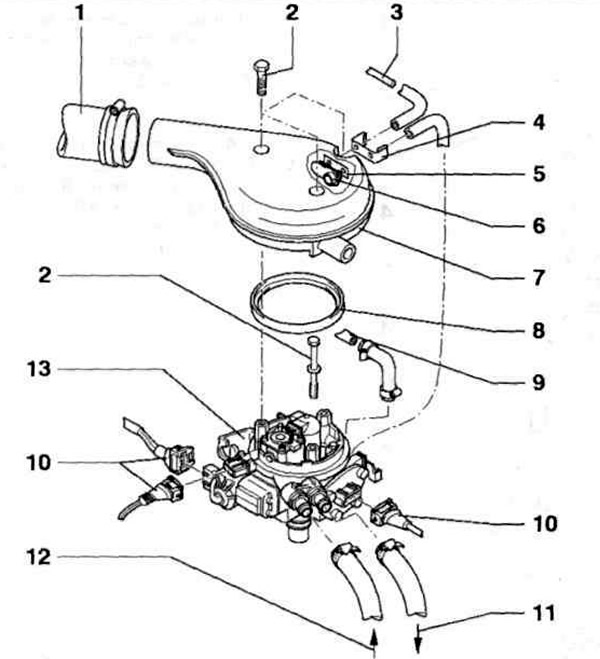 Предохранители фольксваген пассат б3 1.8 моновпрыск Volkswagen Polo 1995-2003: Fuel injection and ignition control system Mono-Motro