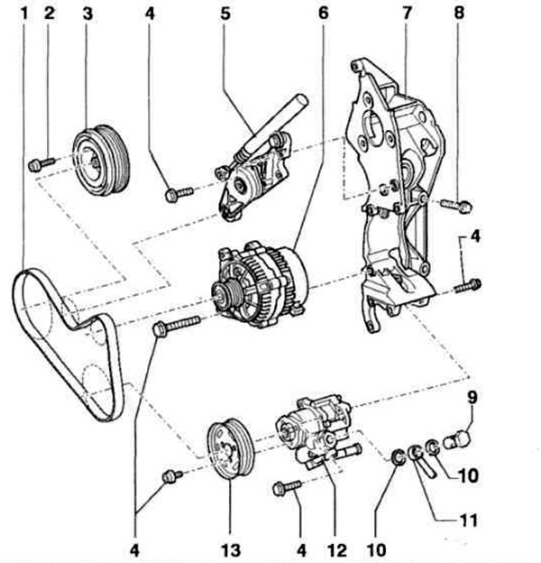 Рис. 7.2 а. Элементы двигателей: