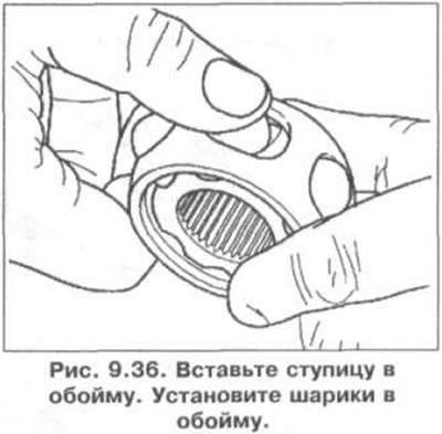 6. Helyezze be az agyat a ketrecbe (9.36. ábra). Bármilyen pozícióban felszerelhető. Helyezze be a…