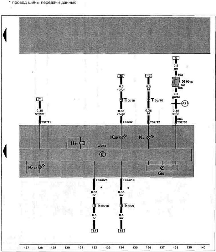 Блок управления с блоком индикаторов в щитке приборов, тахометр, предупредительный звуковой…