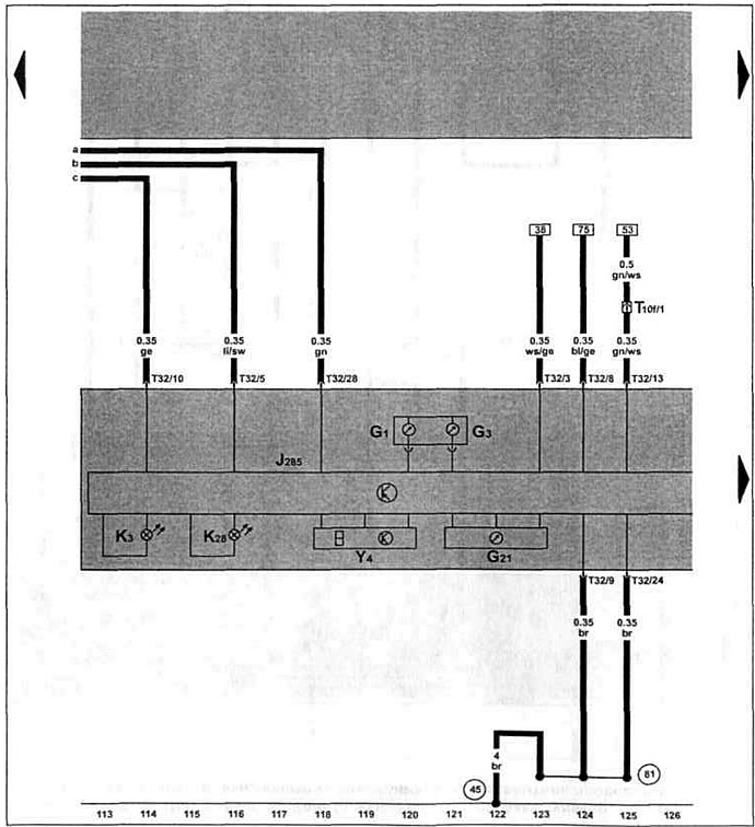 Блок управления с блоком индикаторов в щитке приборов, указатель уровня топлива, указатель…