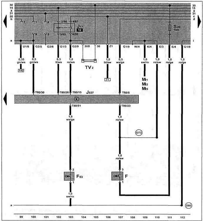 4LV injection system control unit, brake light switch, clutch pedal sensor, brake pedal sensor,…