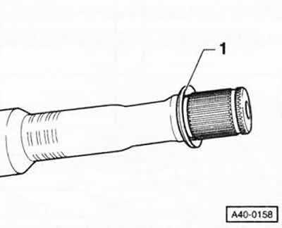 Inner and outer joints: fill the new joint with high-temperature grease, such as VW Group G 000…