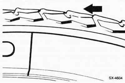 При слишком низком давлении в шинах они сильнее прилегают к дорожному покрытию плечами протекторов,…