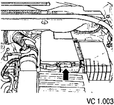 Как снять радиатор фольксваген кадди Volkswagen Caddy 3 2003-2010: Visual check of the battery (General information /