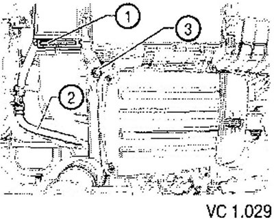 Как снять радиатор фольксваген кадди Volkswagen Caddy 3 2003-2010: Removing and installing the battery (General infor