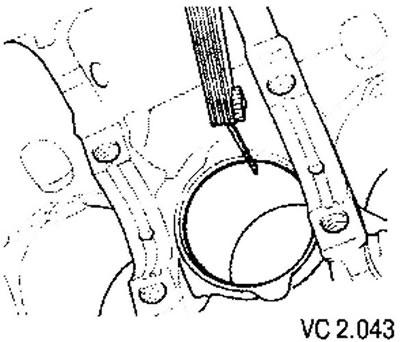 To check, install the ring into the cylinder (using a piston as a mandrel) so that the plane of the…