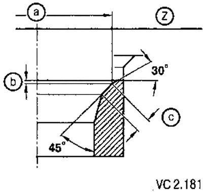 Intake valve seat machining