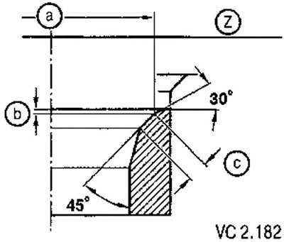Exhaust valve seat machining