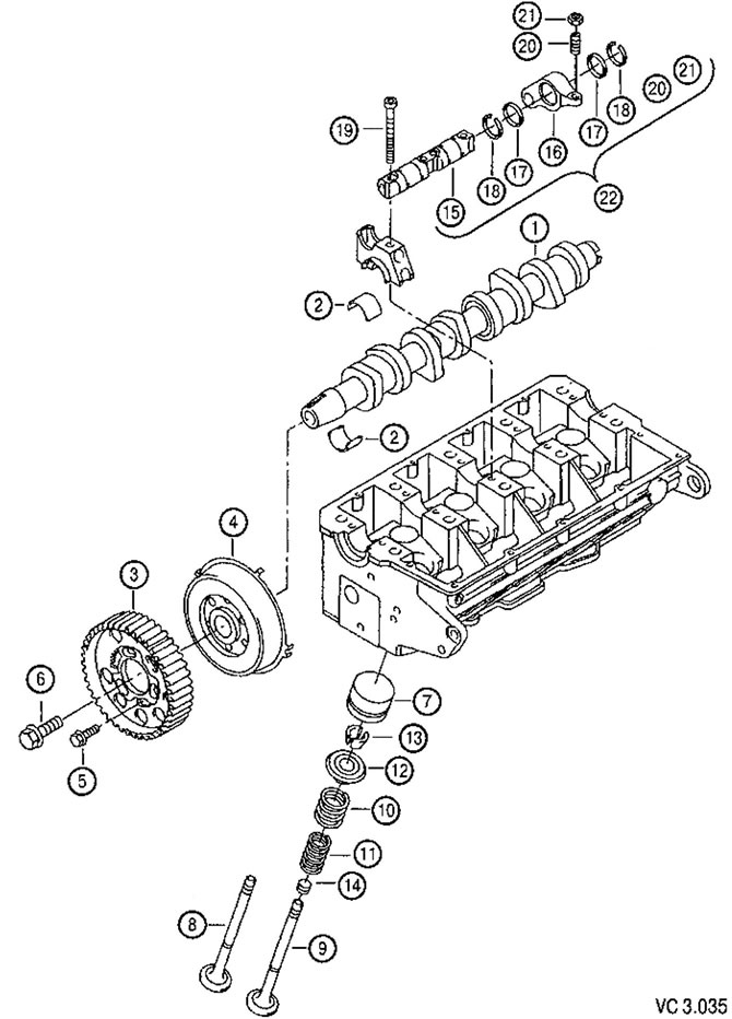 Внимание! Цилиндрови глави с пукнатини между седалките на клапаните могат да се използват без…
