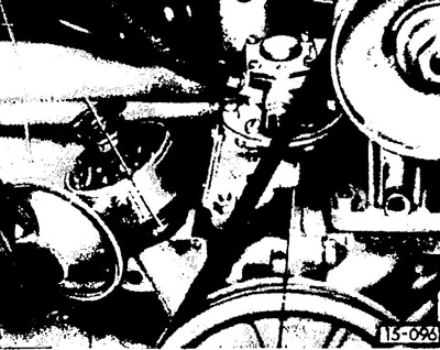 Set cylinder 1 to TDC. To do this, remove the distributor cap and crank the engine using the V-belt…