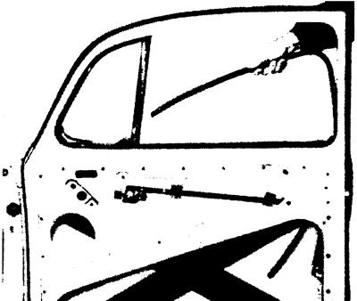 Volkswagen Beetle 1960-1986: Снятие и установка стеклоподъемников ...