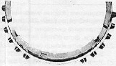 6.16. ábra: 1. fokozat szinkrongyűrűje (6. szakasz).