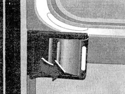 Internal door latch