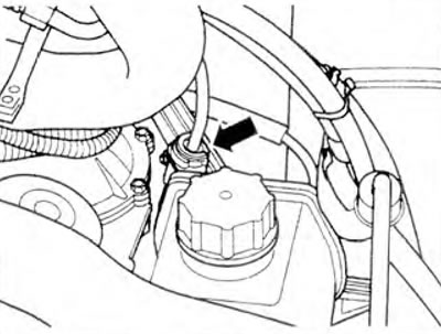 Figure 2.35. Disconnect the 8-pin wiring connector from the throttle body on the left cylinder head.