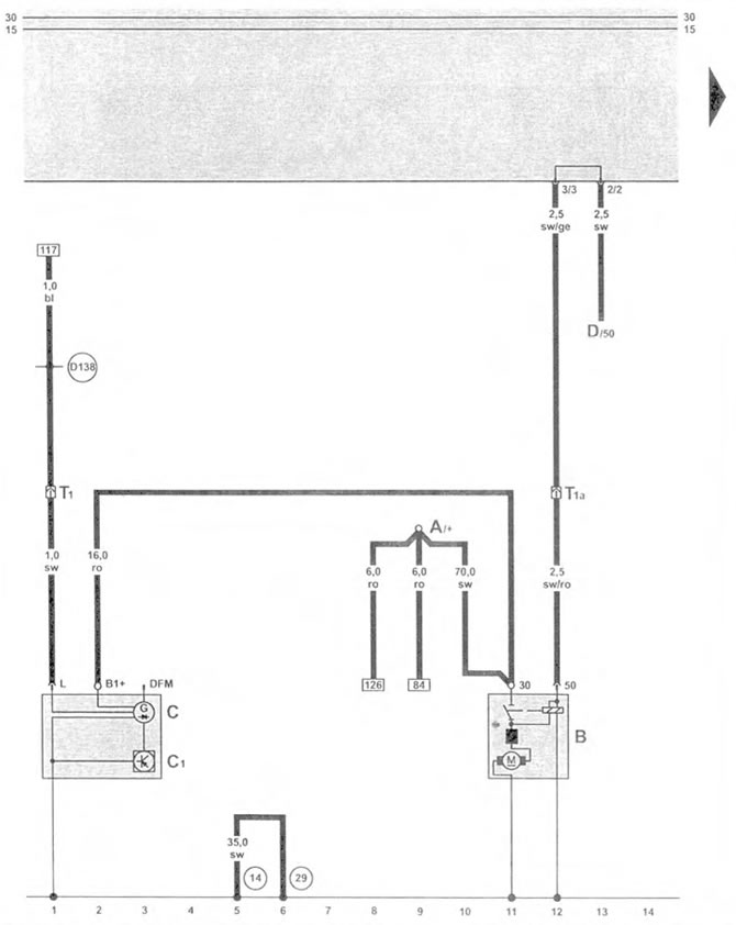 Generator, starter